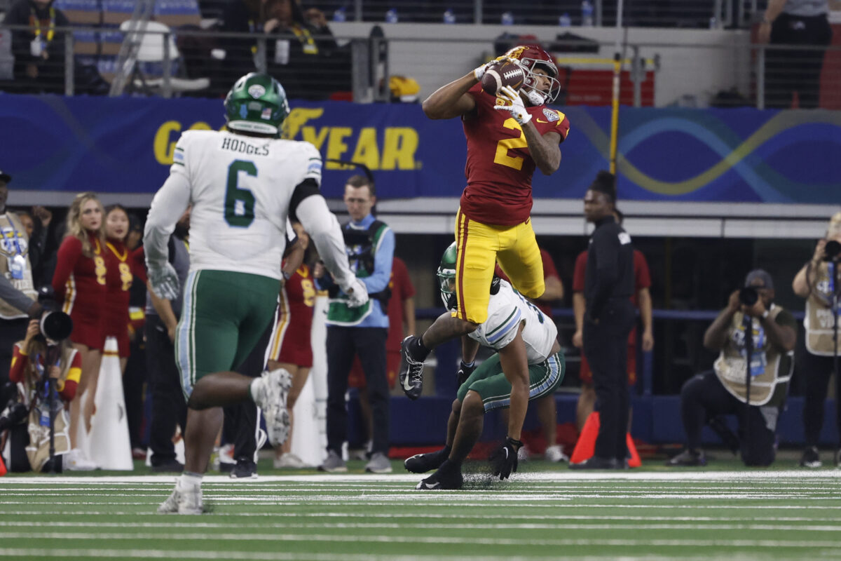 Three best team fits for USC’s Brenden Rice at 2024 NFL draft
