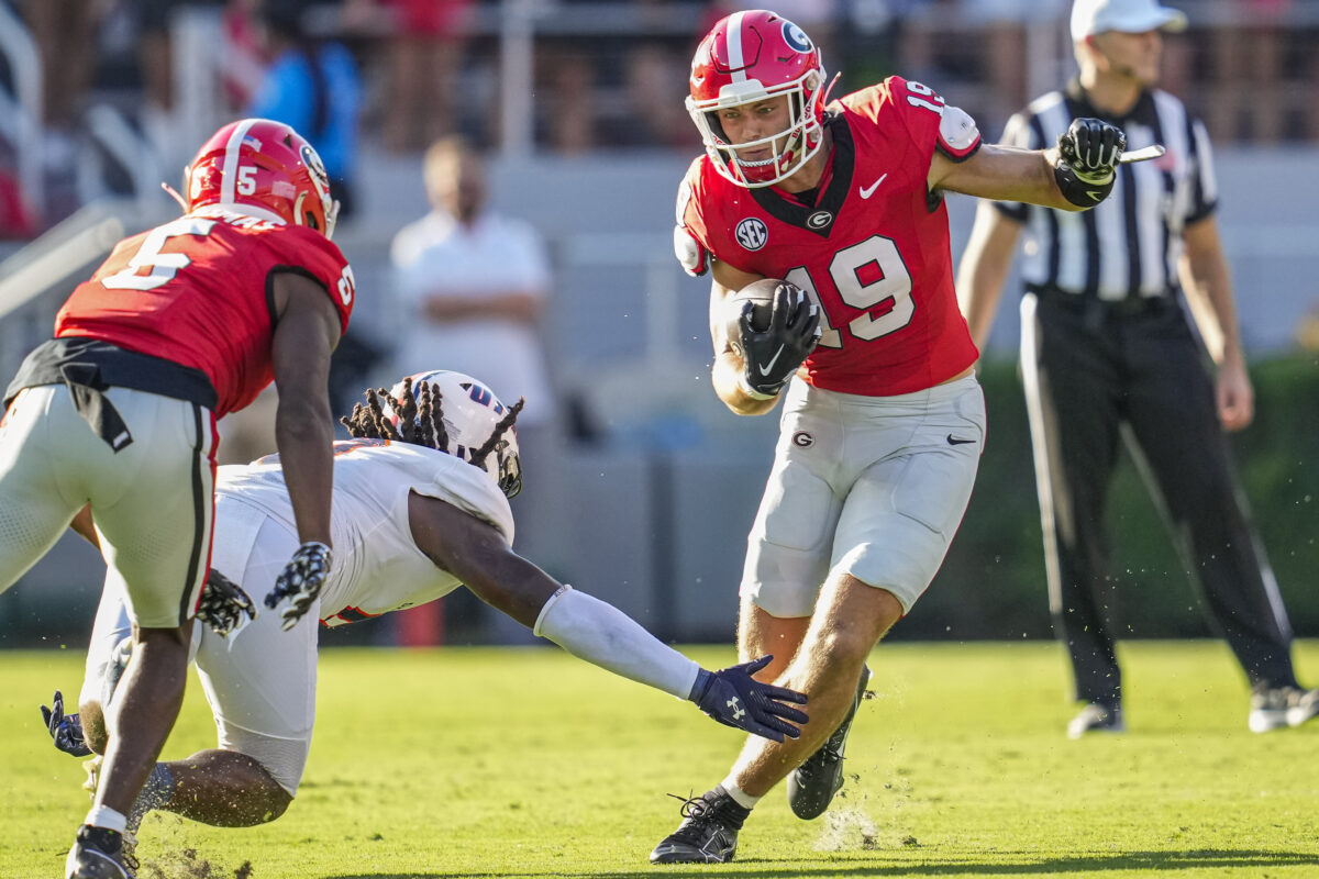 Georgia tight end Brock Bowers goes No. 13 overall to the Las Vegas Raiders in the 2024 NFL draft
