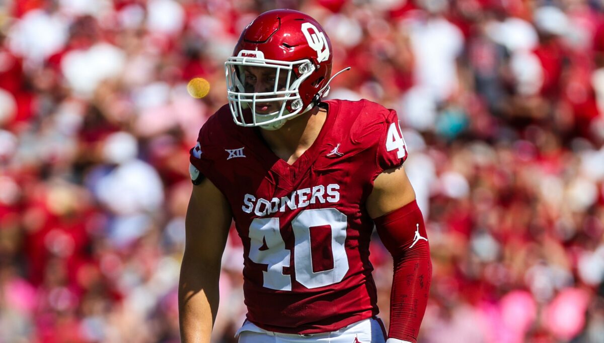 Sooners defensive end Ethan Downs proving irreplaceable on and off the field