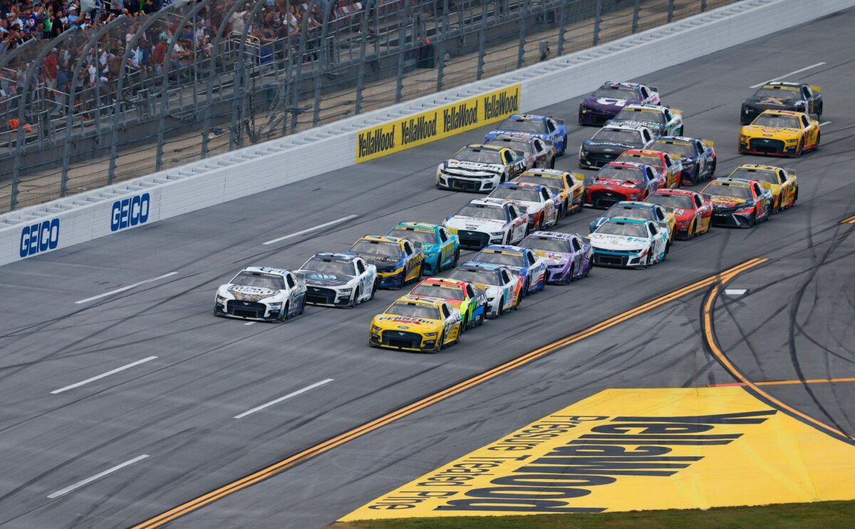 NASCAR starting lineup for Cup Series race at Talladega in 2024