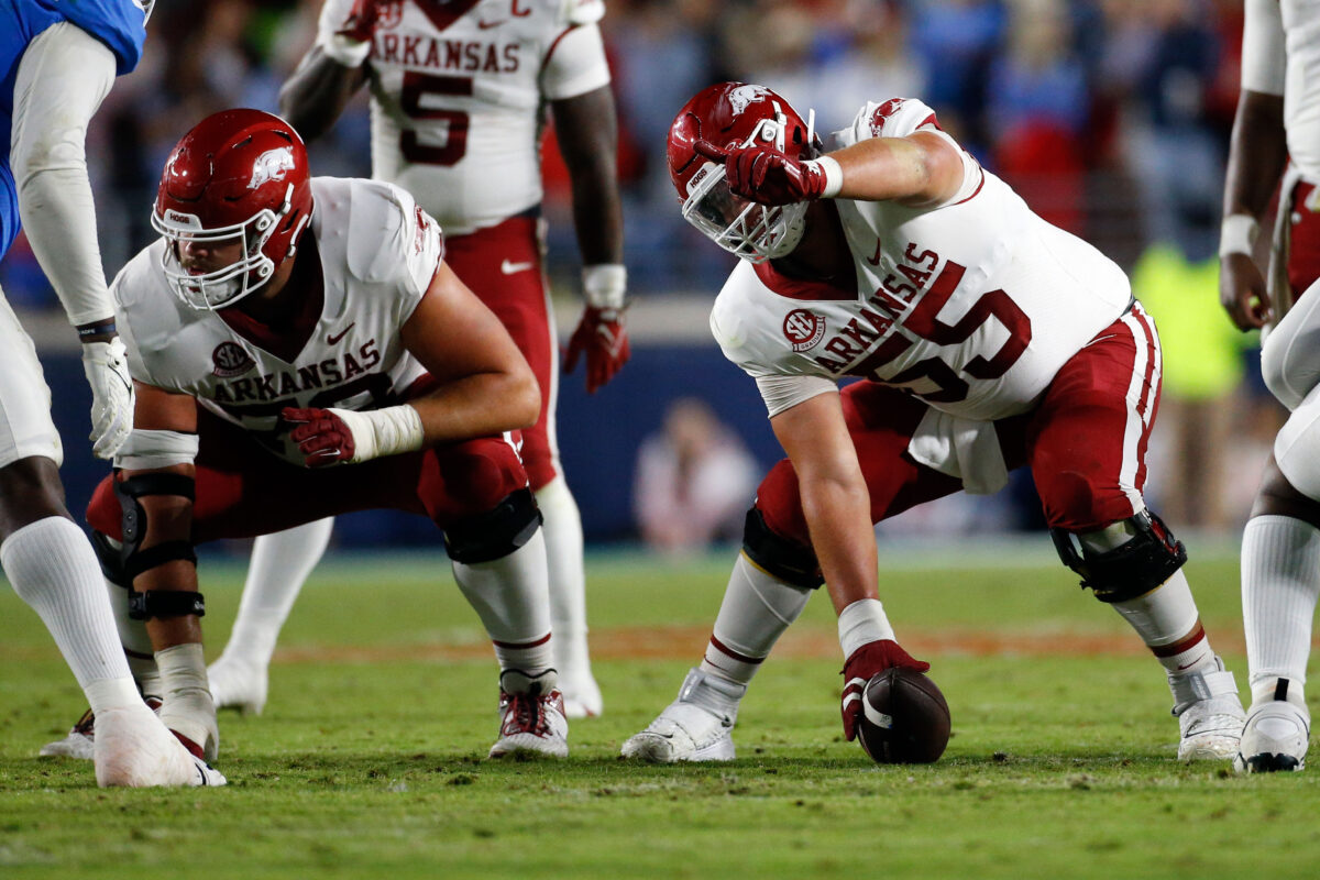 Unpacking Future Packers: No. 21, Arkansas OL Beaux Limmer