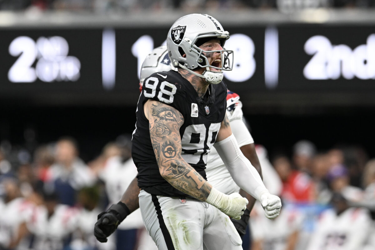 Maxx Crosby ‘fired up’ to work with new Raiders DT Christian Wilkins