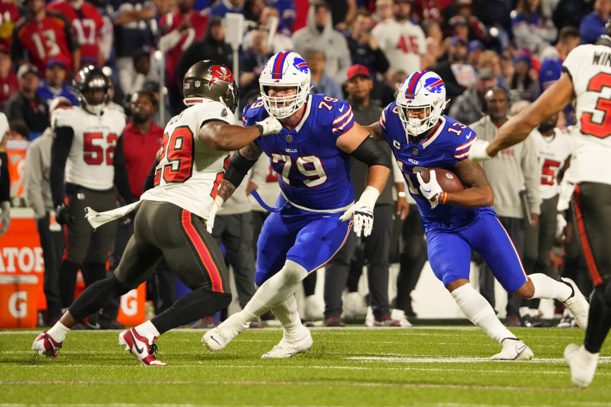 3 Bills players land on top-25 performance-based pay list for 2023