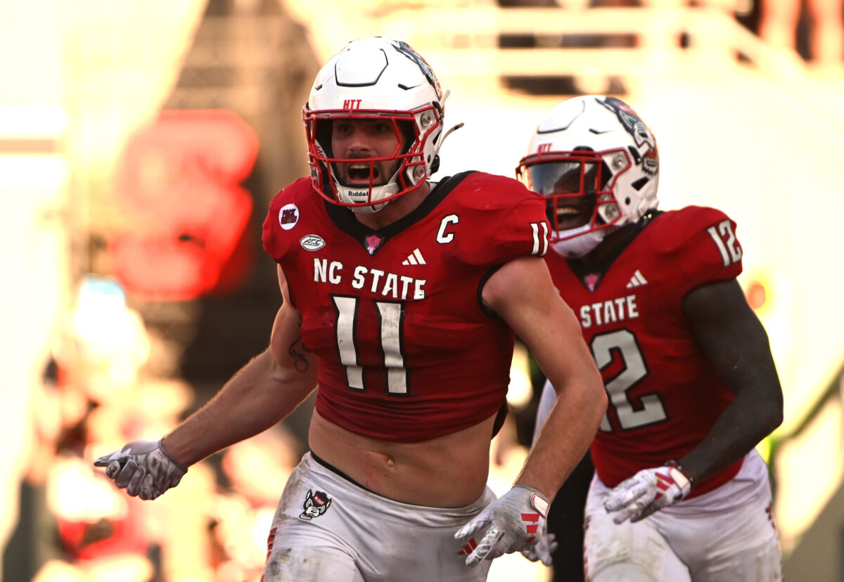 NC State All-American LB Payton Wilson visits Texans for top 30 visit