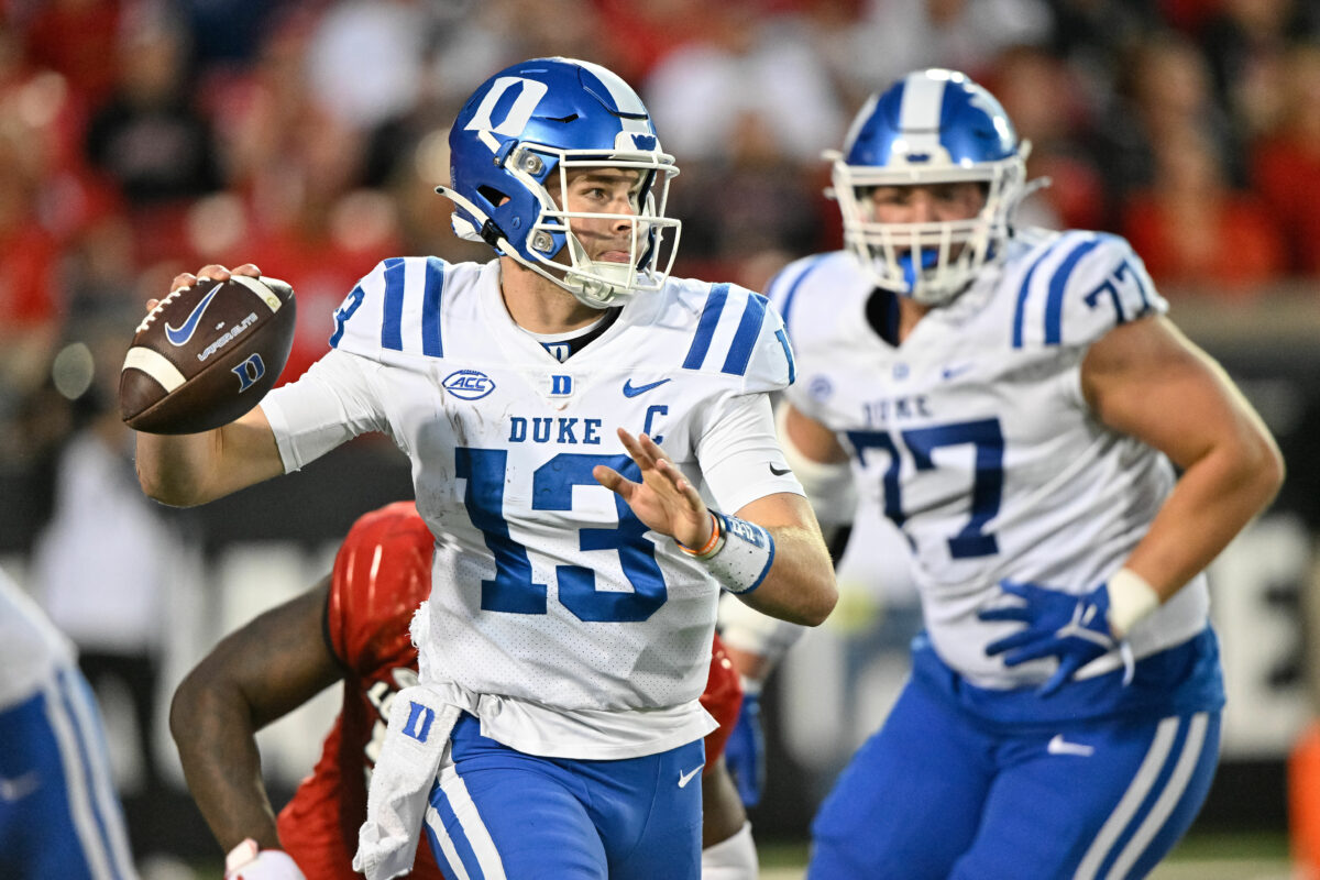 Two former Blue Devils listed on CBS Sports’ top 100 college football players for 2024