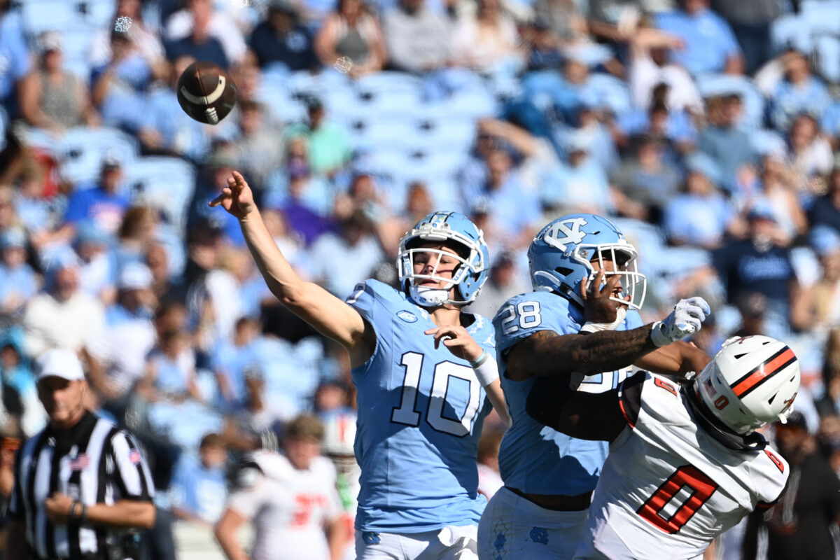 Drake Maye ranked Touchdown Wire’s fourth-best available QB in NFL Draft