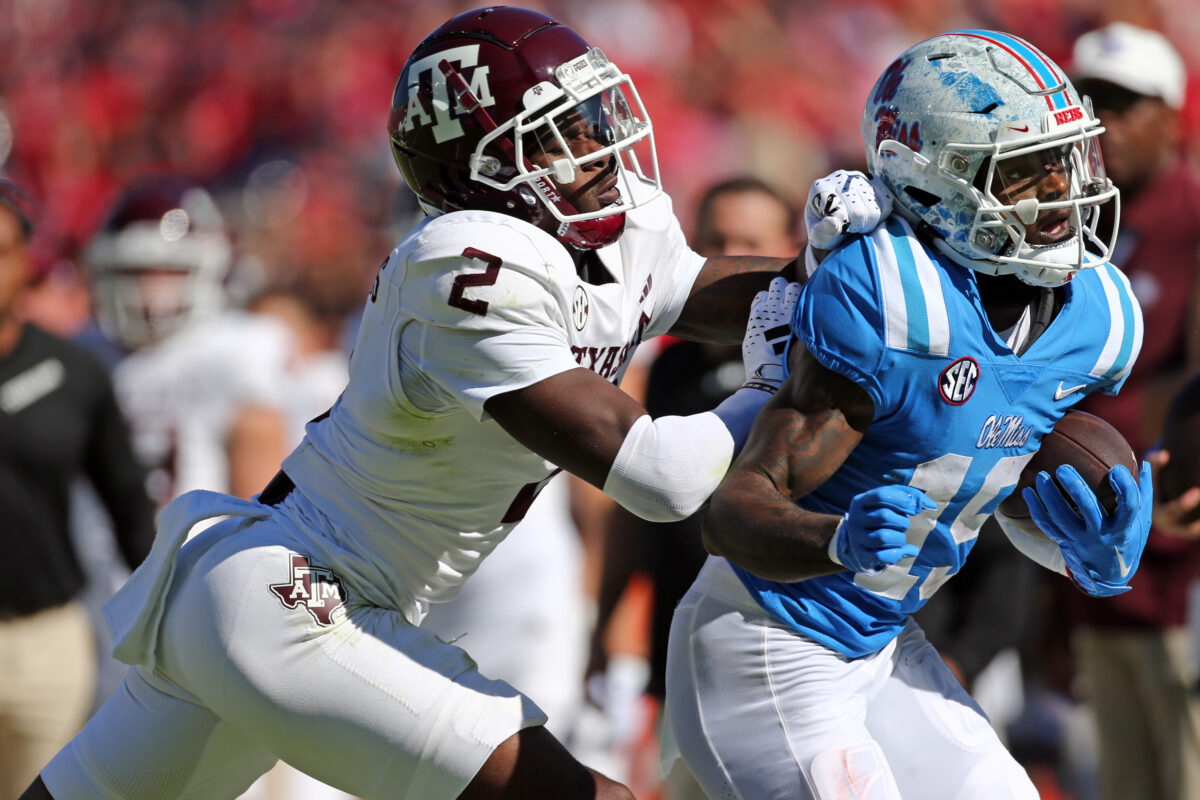 Texas A&M safety has officially entered the transfer portal