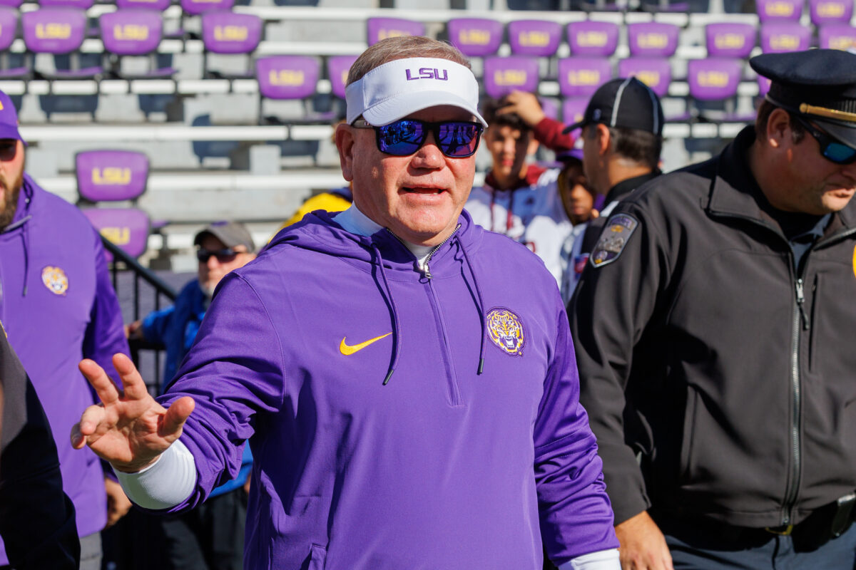 Brian Kelly explains biggest change in LSU football since taking over
