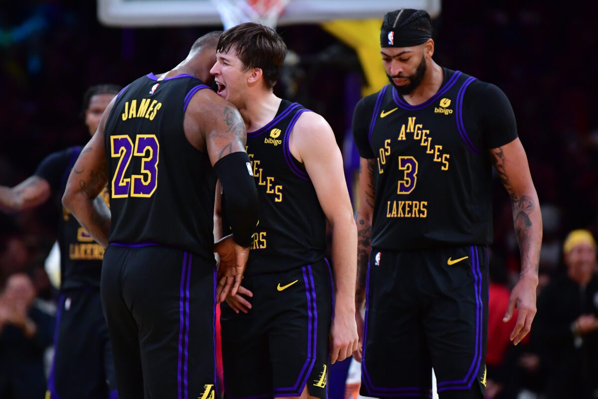 Austin Reaves Q&A: Lakers travel stories, D’Angelo Russell’s free agency, LeBron James’ future, Anthony Davis, Nuggets rematch