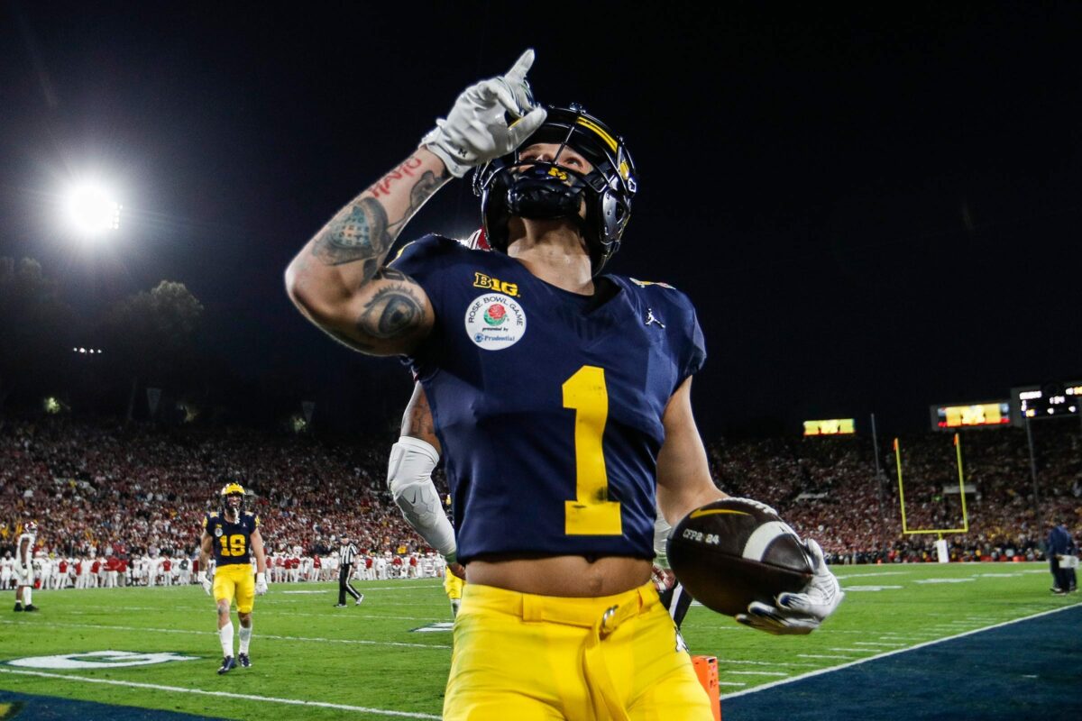 Michigan WR Roman Wilson would ‘love’ to play with C.J. Stroud and Texans