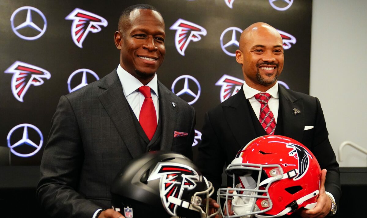 WATCH: Falcons GM, head coach discuss Day 1 of 2024 draft