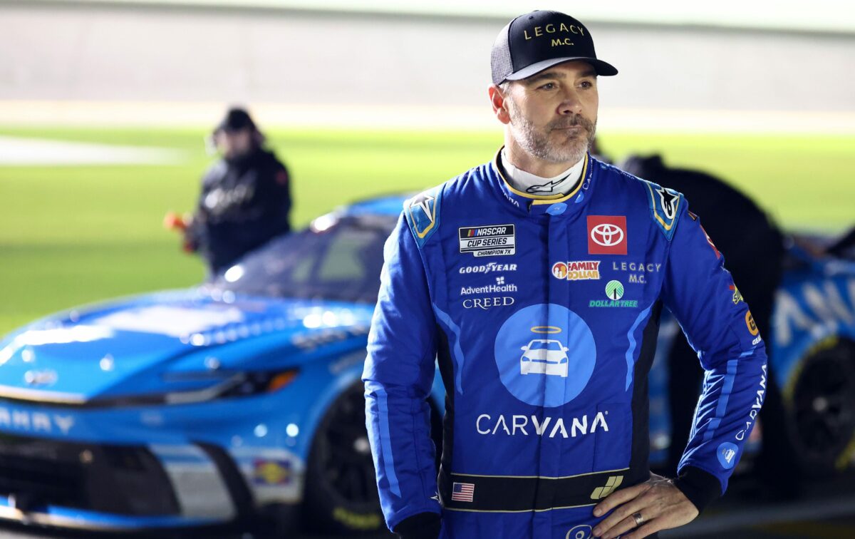 Jimmie Johnson discusses first 1.5-mile race with Toyota at Texas in 2024