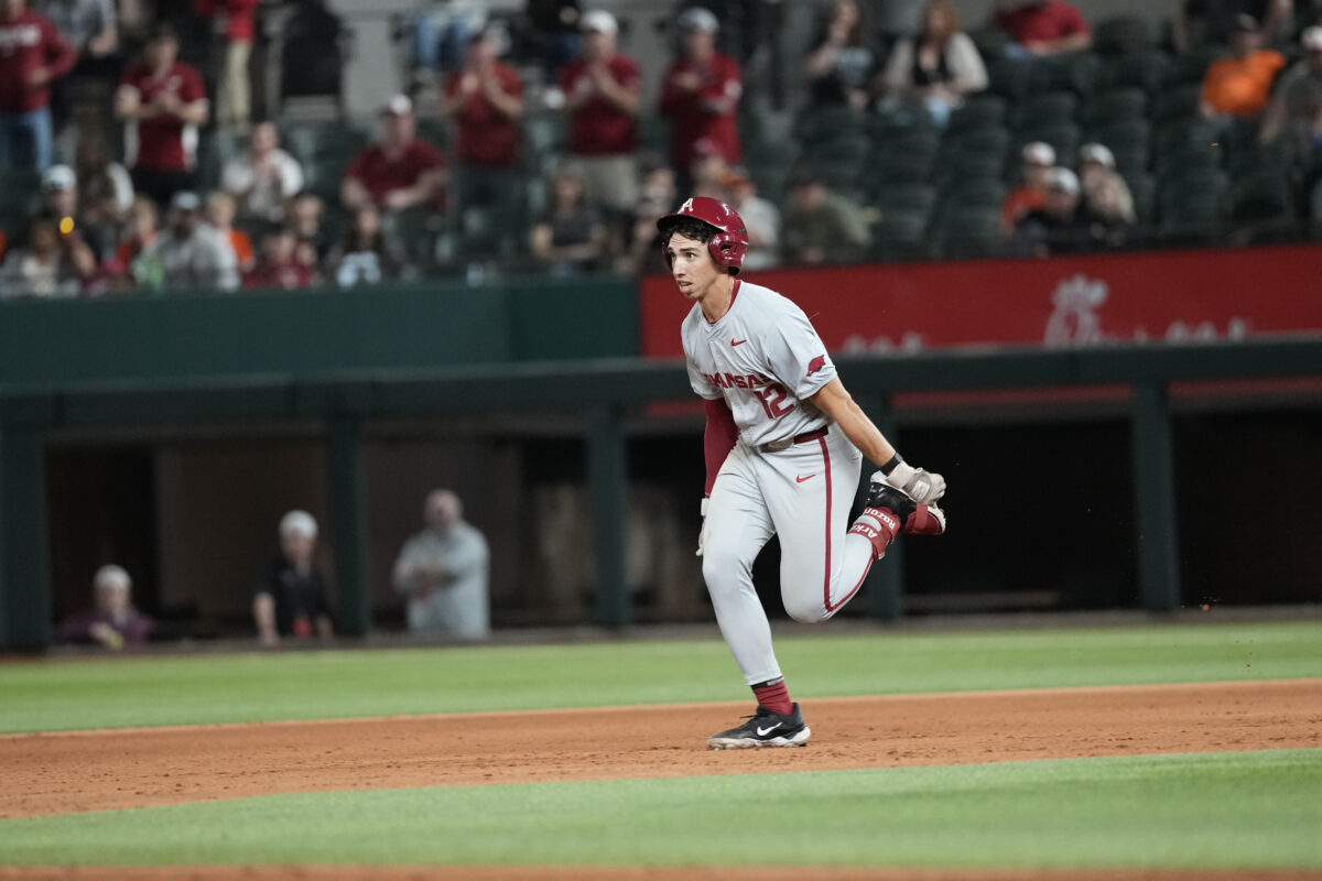 Arkansas baseball remains high atop latest Field of 64 projections