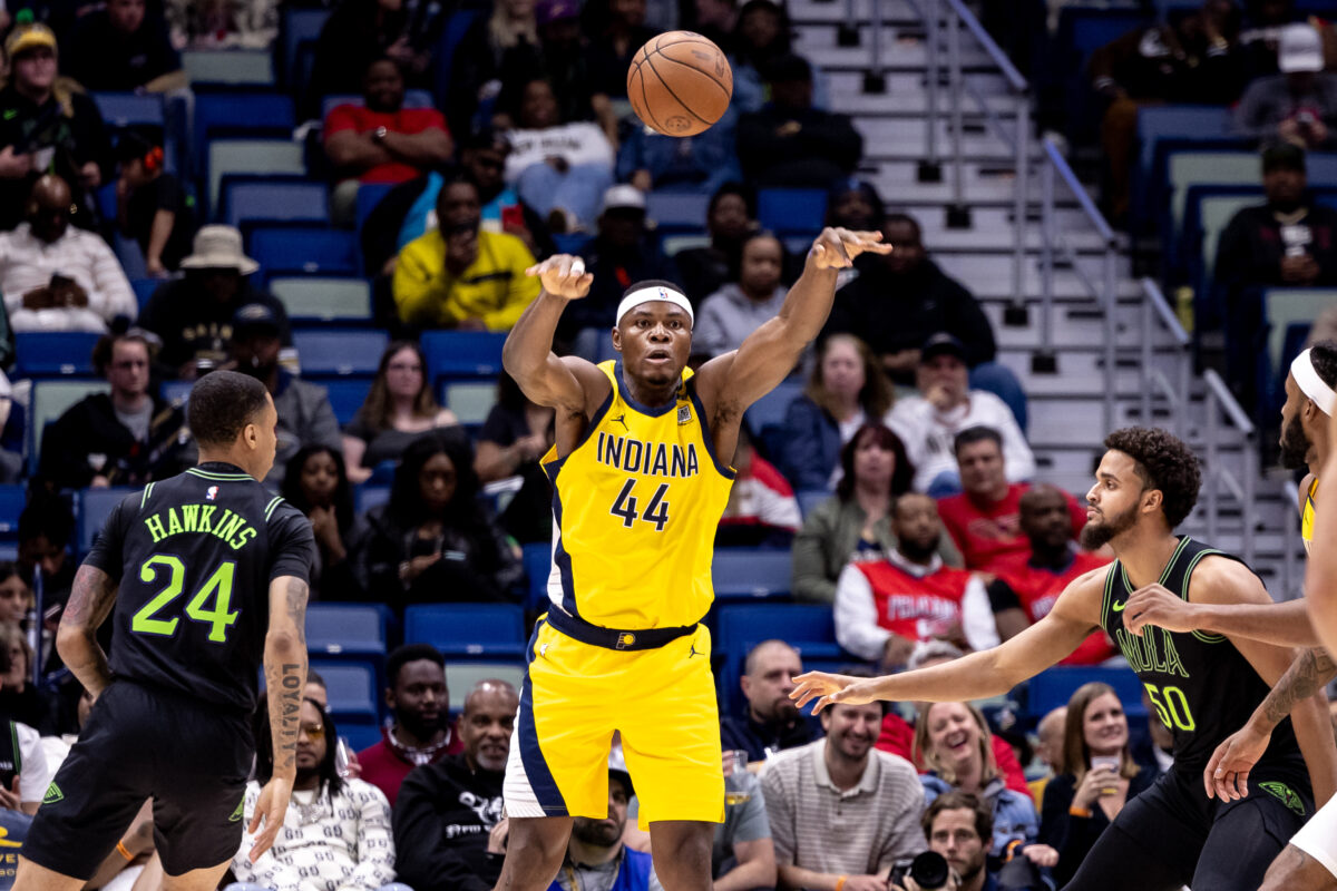 Pacers center Oscar Tshiebwe named G League Rookie of the Year