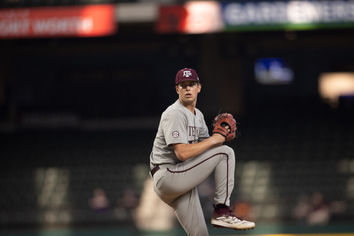 PREVIEW: No. 3 Texas A&M baseball team boasts nation’s best pitching staff ahead of UTSA matchup
