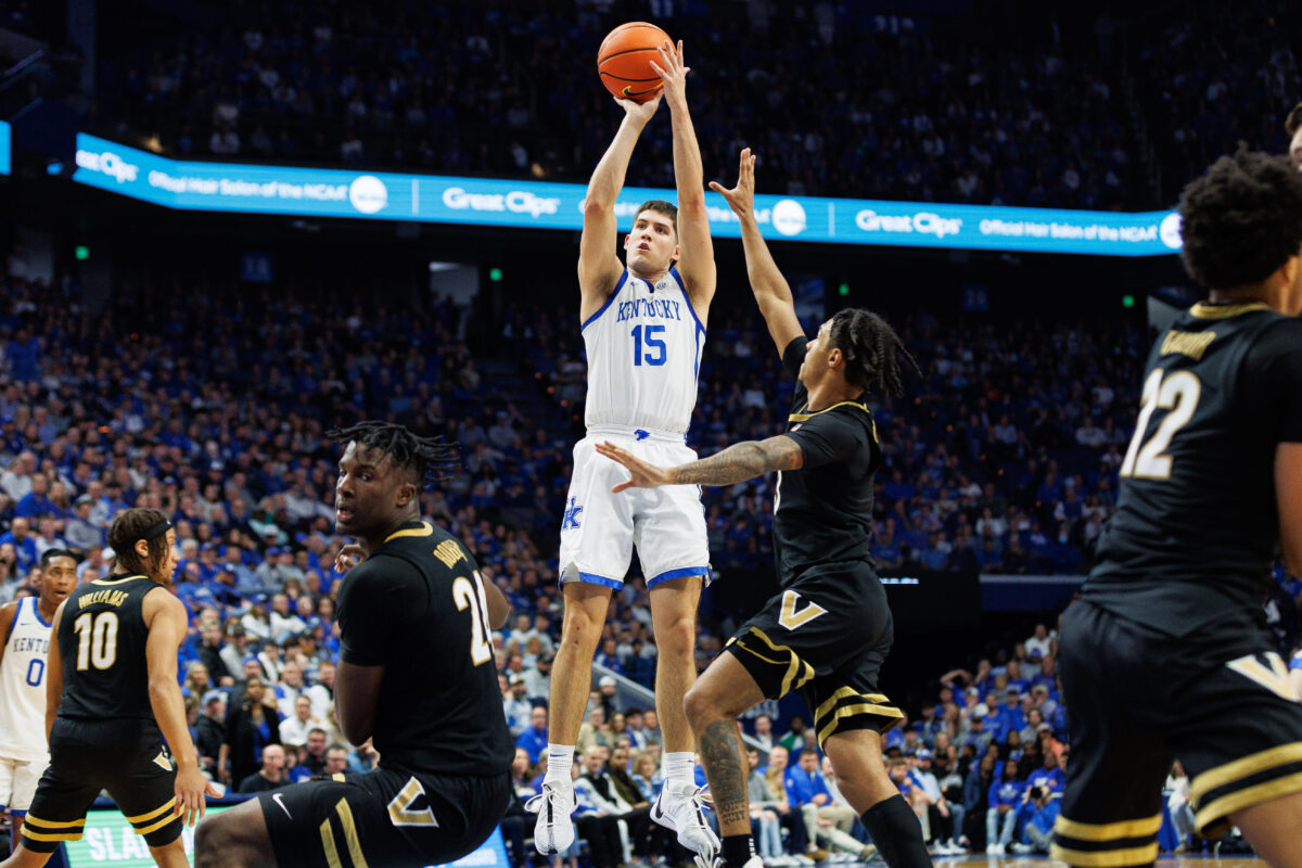 Reed Sheppard leaves Kentucky basketball to declare for the NBA Draft