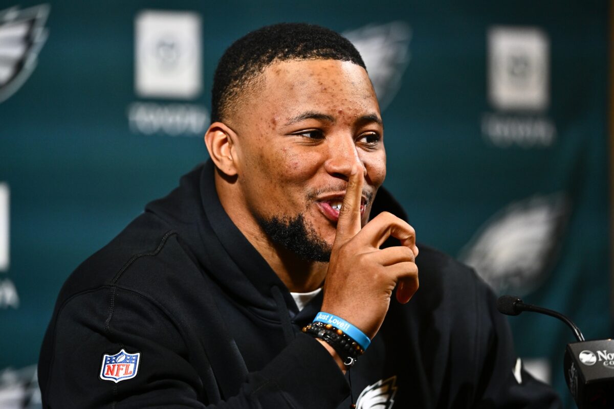 Eagles penalty for allegedly tampering with Saquon Barkley won’t come during 2024 NFL draft