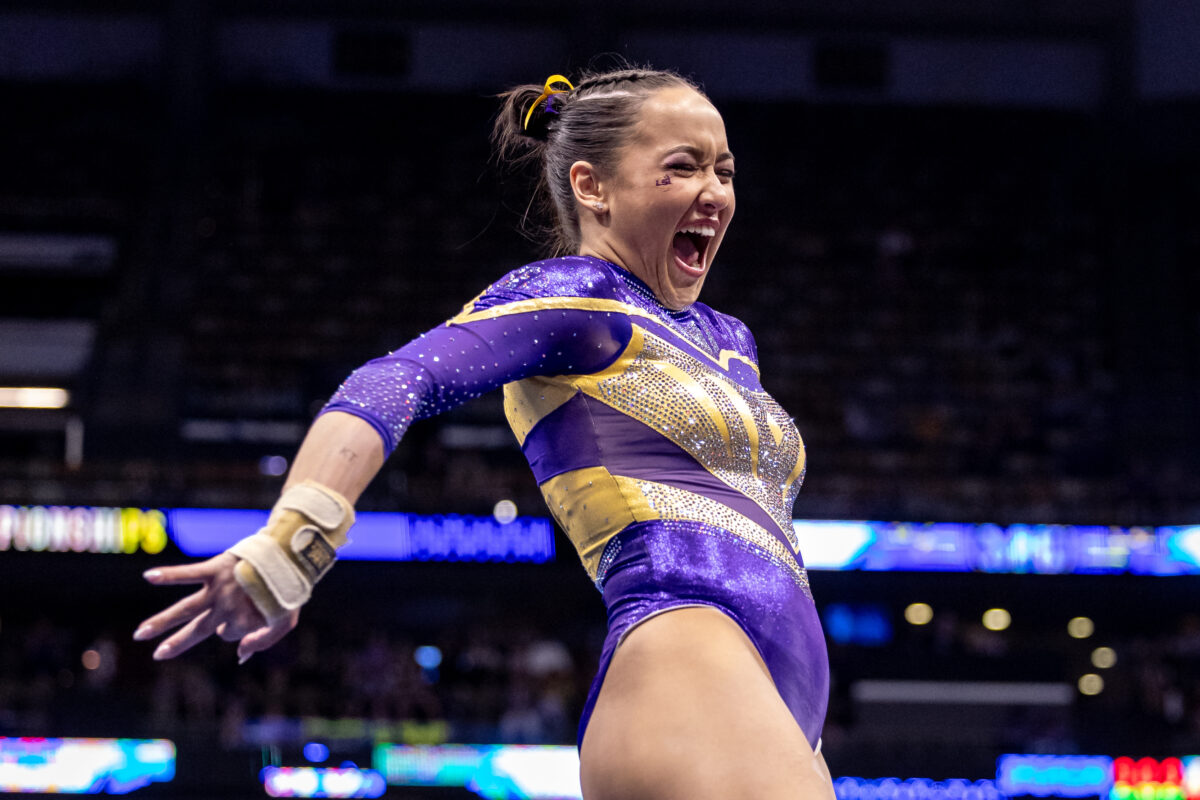 LSU gymnastics advances to Fayetteville NCAA Regional final with top score in opening session