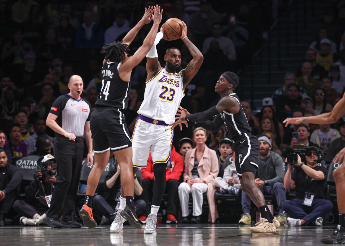 Nets’ Cam Thomas draws praise from Lakers’ LeBron James