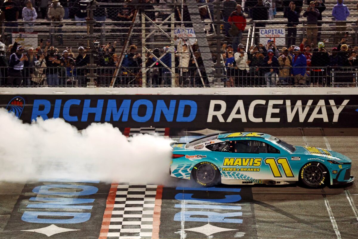 NASCAR admits to missing Denny Hamlin jump the restart at Richmond