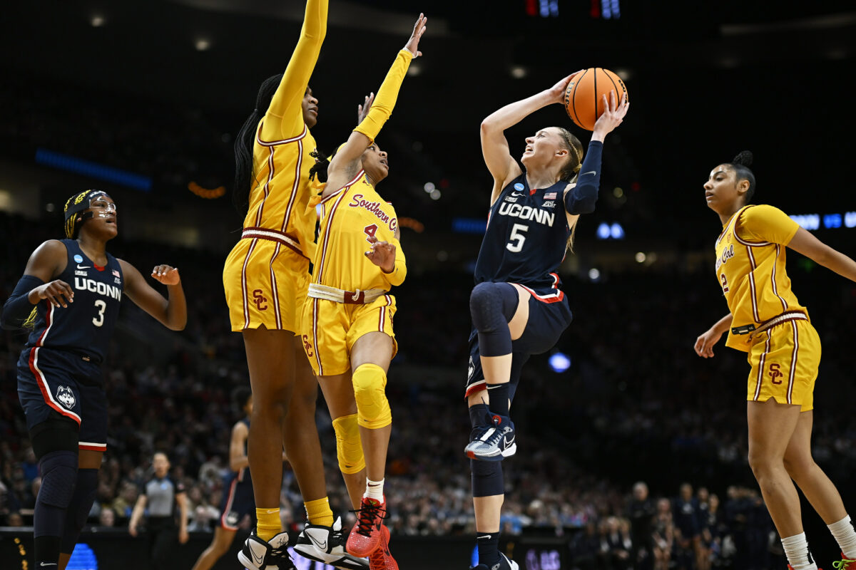 Paige Bueckers, UConn lose to Iowa after beating JuJu Watkins and USC
