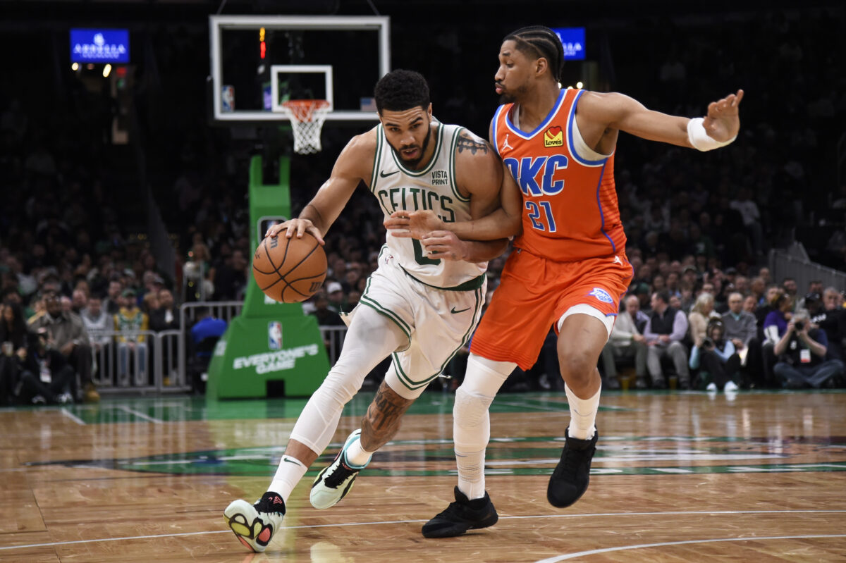 Jayson Tatum on Boston winning 60 games for the first time since the Celtics’ 2008 title