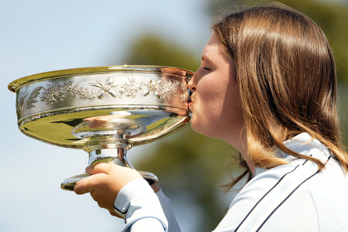Gritty Lottie Woad scripts sublime finish, captures Augusta National Women’s Amateur title