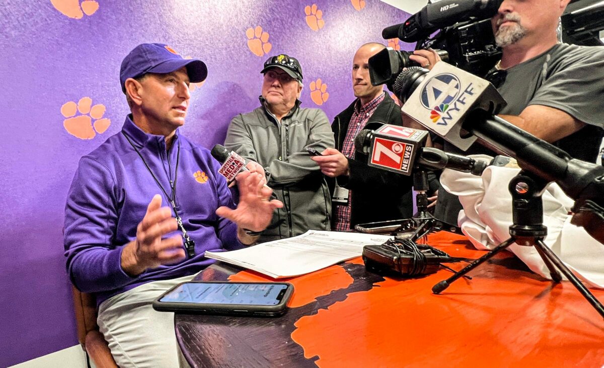 Everything Dabo Swinney said after Clemson’s spring game