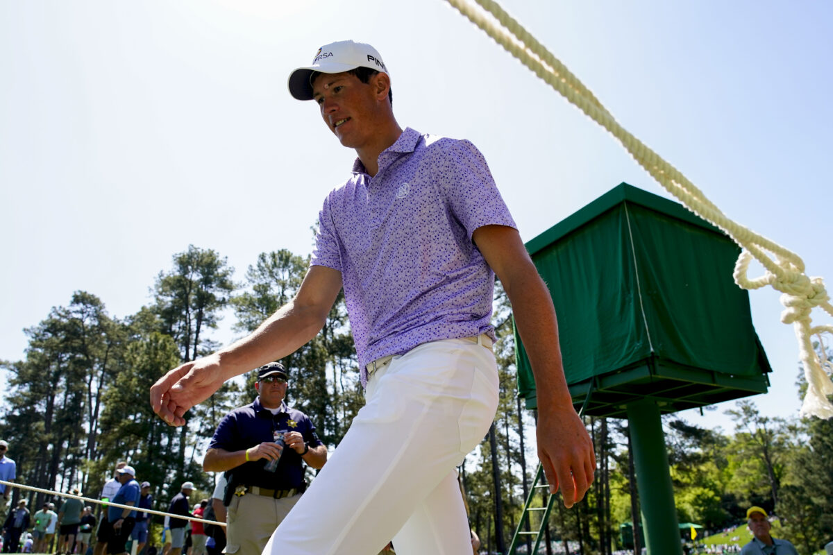 6-foot-8 amateur Christo Lamprecht on Masters’ Crow’s Nest stay: ‘The best uncomfortable sleep’