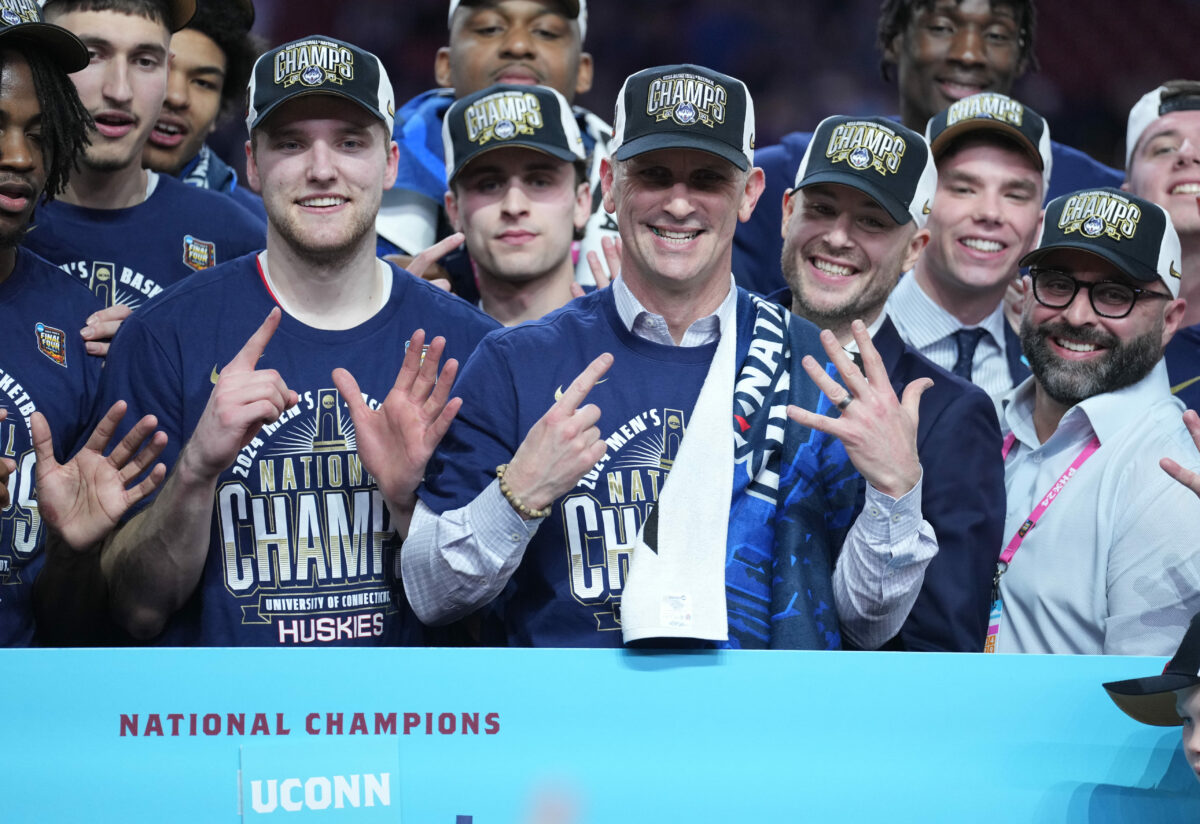 Best images from UConn’s second straight national championship