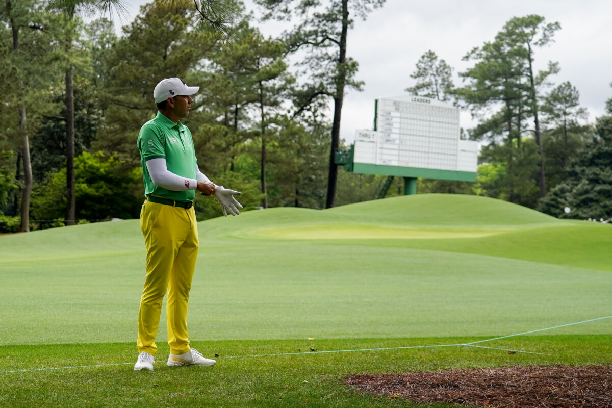Avert your eyes: Sergio Garcia’s outfit for the first round of the 2024 Masters is something