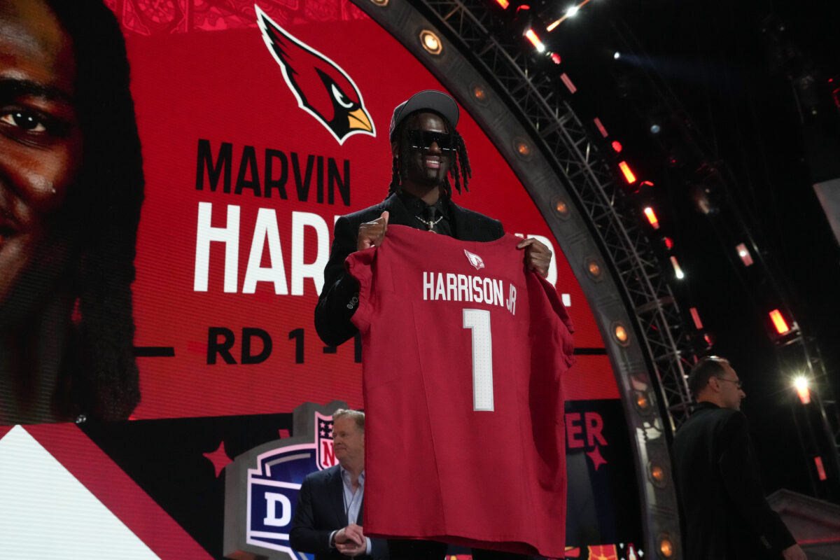 Best photos of Marvin Harrison Jr. at the NFL draft