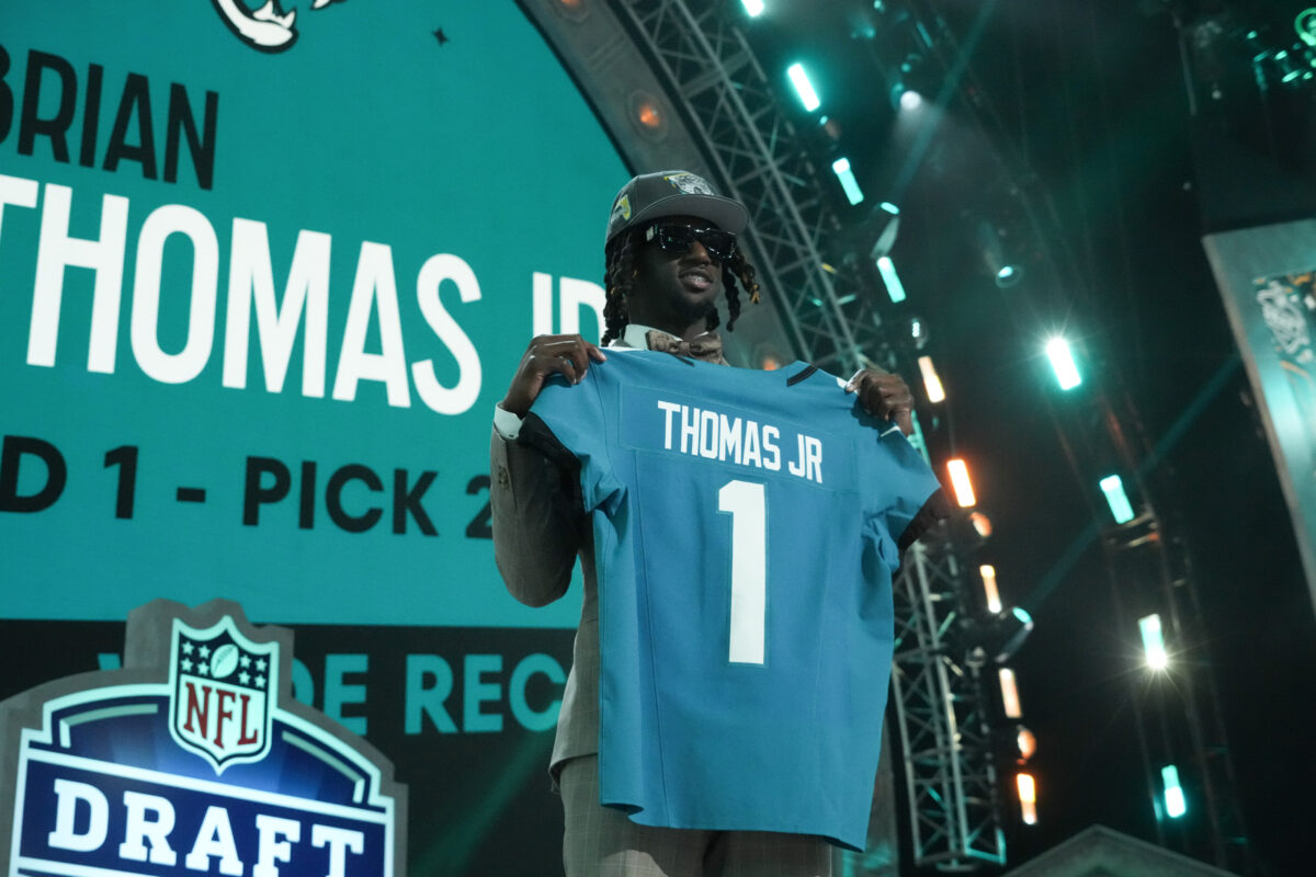 Instant 2024 NFL Draft grades: Jacksonville Jaguars select Brian Thomas Jr., WR, LSU