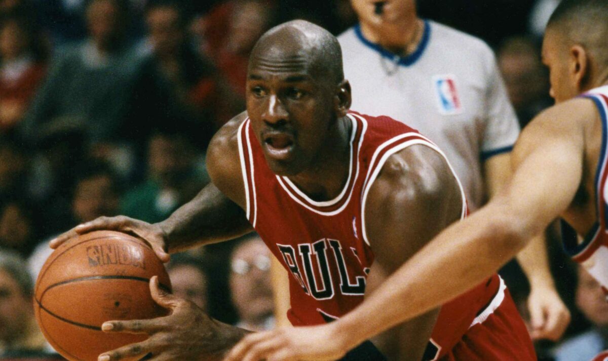 Pair of Michael Jordan game-worn kicks from 1996 NBA Finals Game 5 sells for nearly half-million