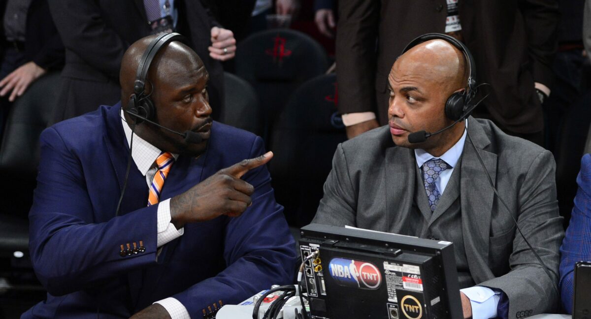 Charles Barkley and Shaq roasted Kendrick Perkins for questioning how much basketball they actually watch