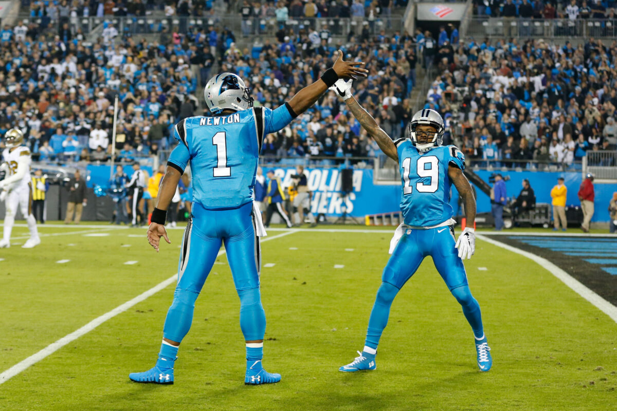 Former Panthers WR Ted Ginn Jr. reciprocates love from Cam Newton