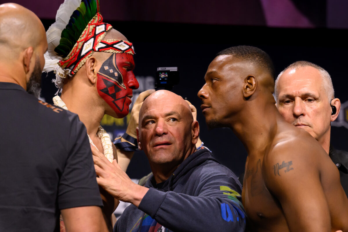 Photos: Dana White separates UFC fighters