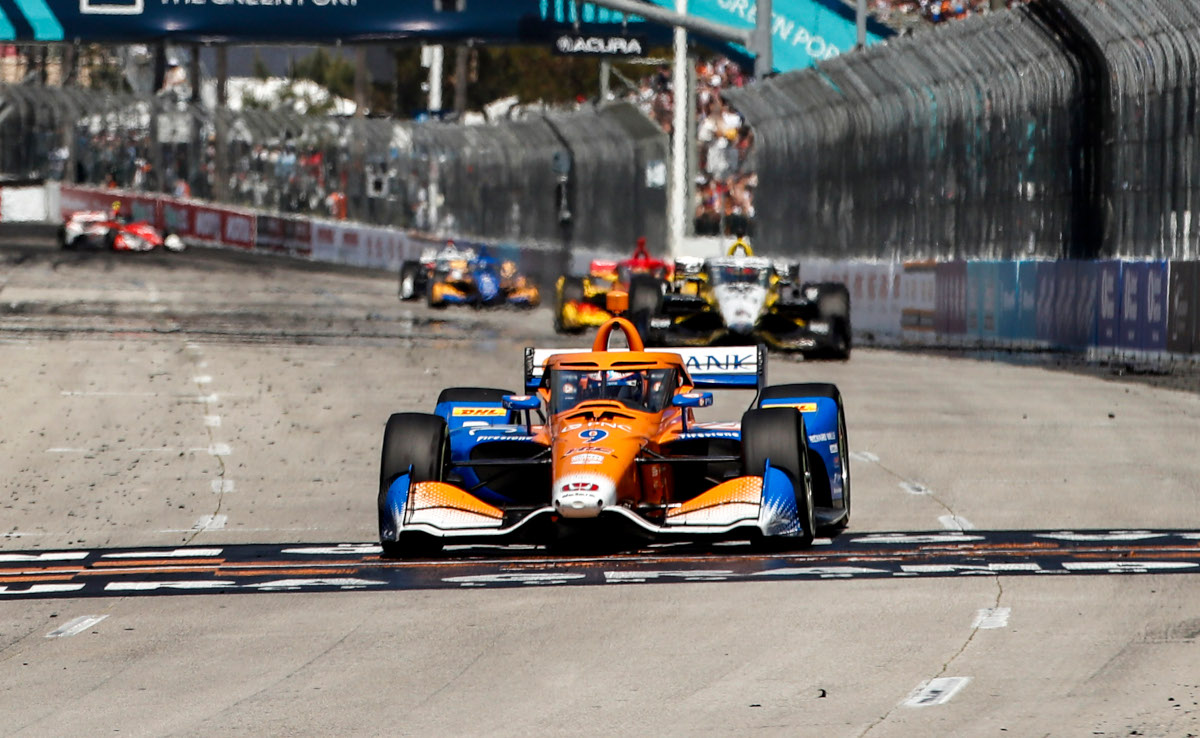 Dixon ekes out fuel to land dramatic Long Beach GP victory