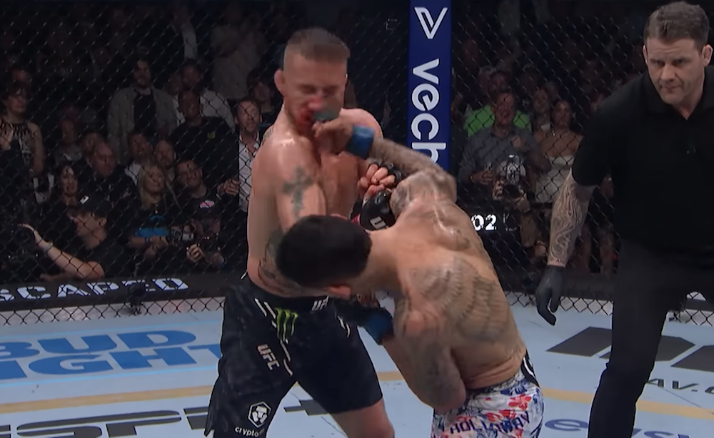 UFC 300 ‘Fight Motion’: Watch super slow-mo highlights of historic card, including Max Holloway’s knockout