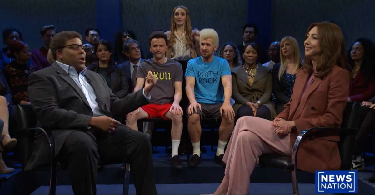 The SNL Beavis and Butt-Head NewsNation skit was the most randomly funny sketch of the year