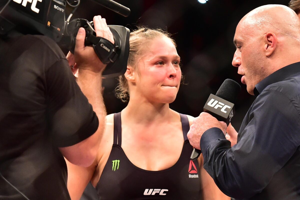 Ronda Rousey thinks Joe Rogan, media turned on her after knockout losses: ‘They’re a bunch of assh*les’