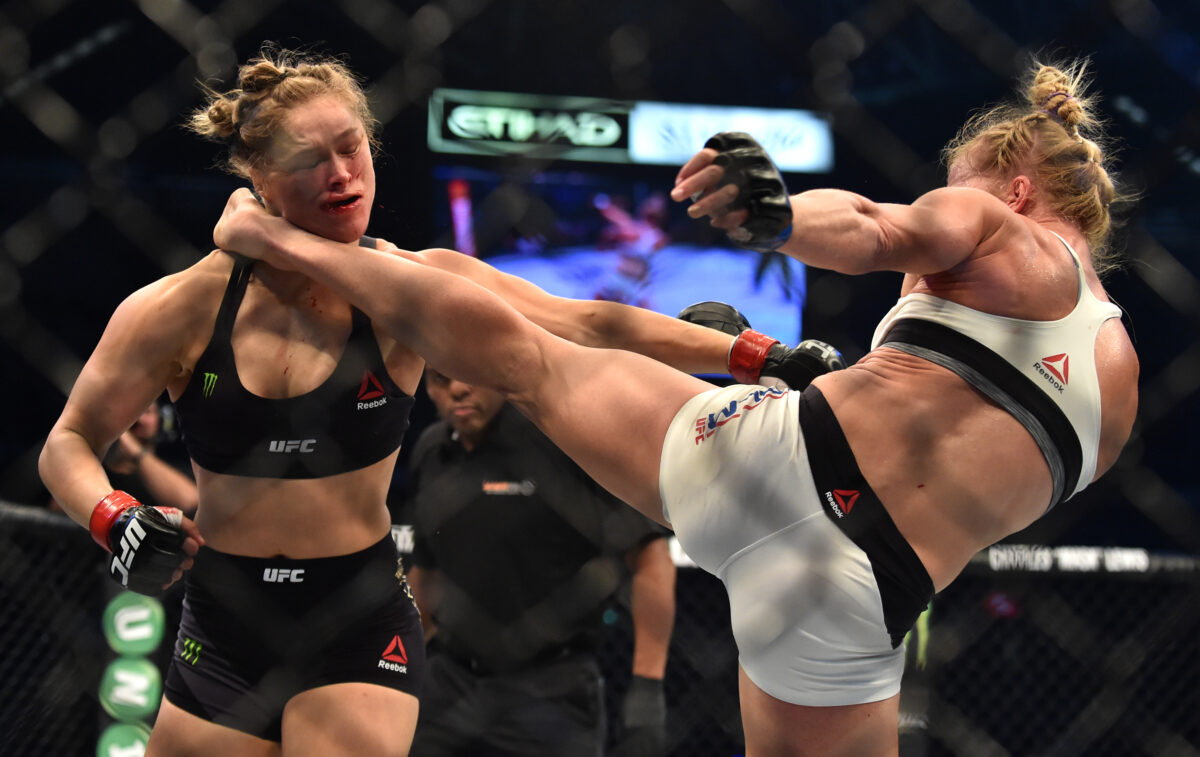 Holly Holm dismisses Ronda Rousey’s concussion claim prior to UFC 193 fight: ‘I was the better fighter that night’