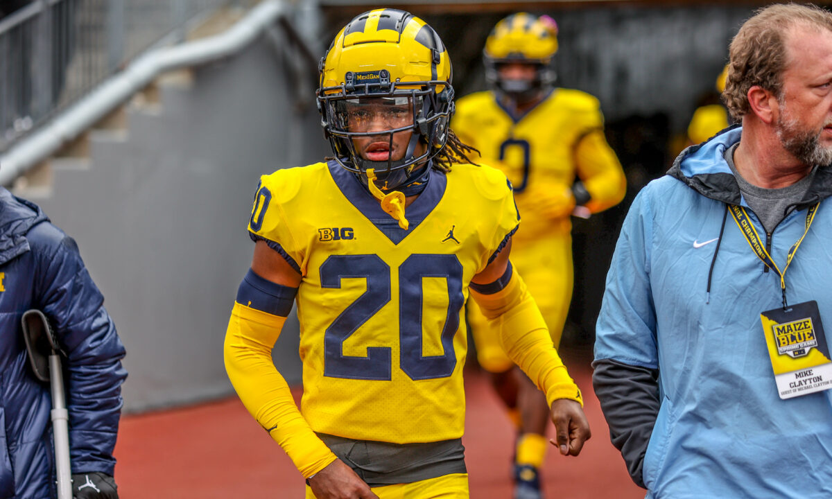 Two defensive backs standing out to Michigan football coach Sherrone Moore