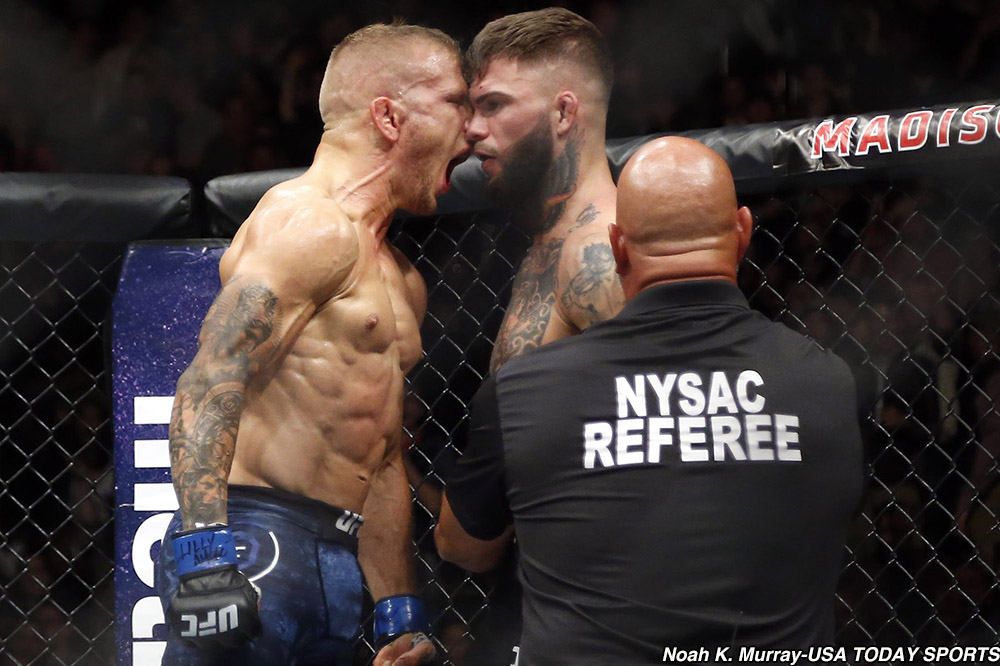 T.J. Dillashaw was rooting for ex-rival Cody Garbrandt at UFC 300: ‘I hate to see a fighter lose his confidence’