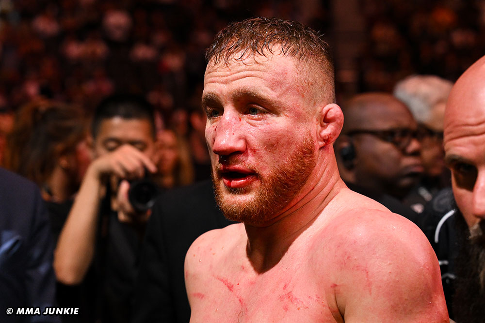 Justin Gaethje plans to limit physical training for ‘six months at least’ after UFC 300 knockout loss