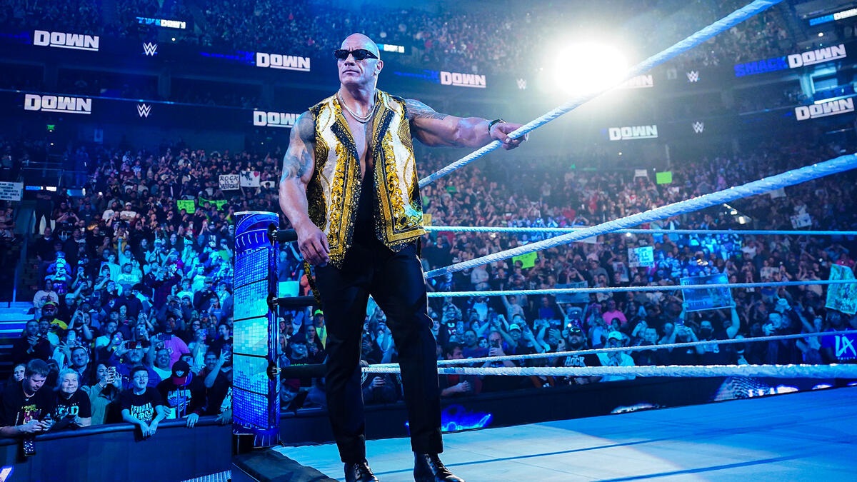 WWE sent 2 rings, 3 wrestlers for The Rock to train for WrestleMania 40