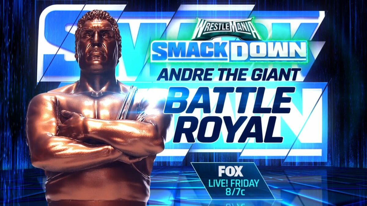 WWE WrestleMania SmackDown preview 04/05/24: Andre the Giant Battle Royal and more