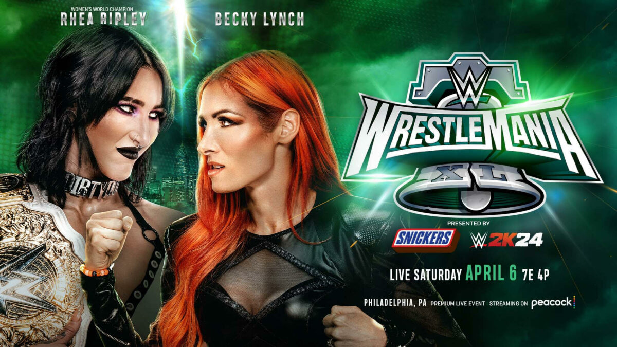 WrestleMania 40 night 1 rumored match order: Rhea vs. Becky to open the show
