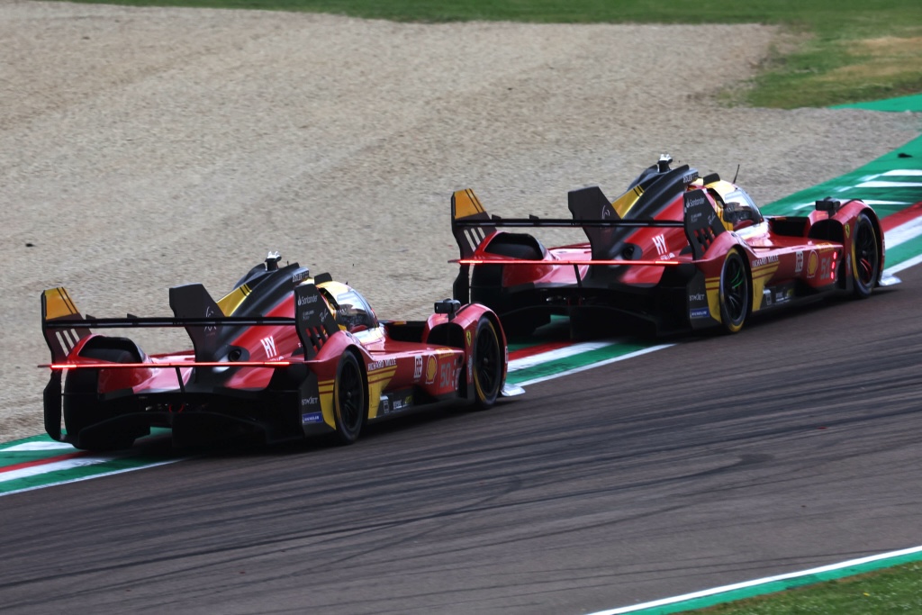 Ferraris lead the way in first Spa WEC practice