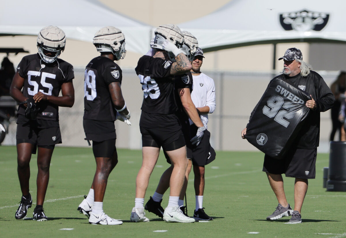 Antonio Pierce: ‘team bonding’ prompted Raiders to move training camp back to Cali